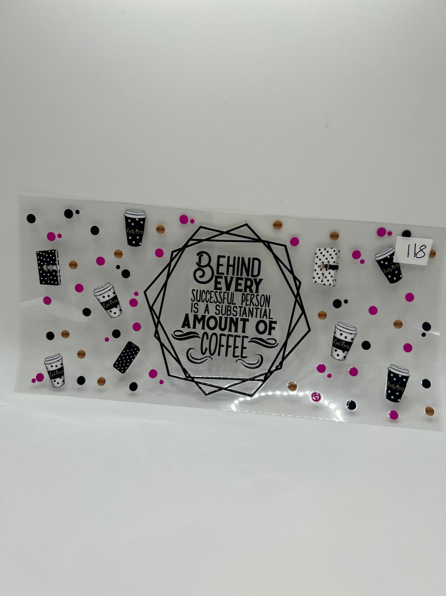 Uvdtf: “Coffee” Double Sided