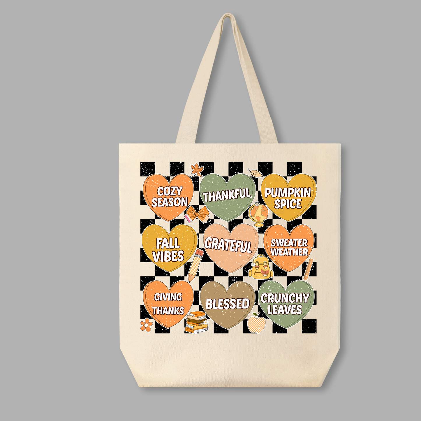 Teacher Fall Tote Bag