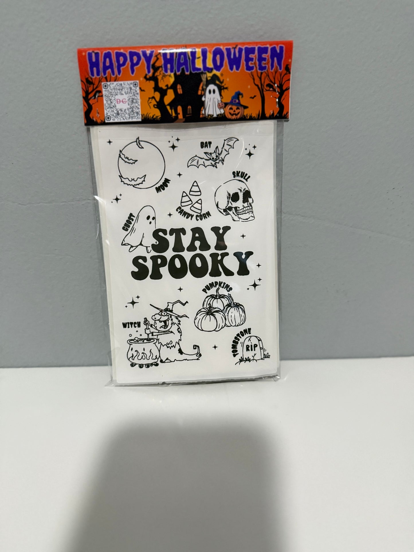 Custom Coloring Sticker Sheets