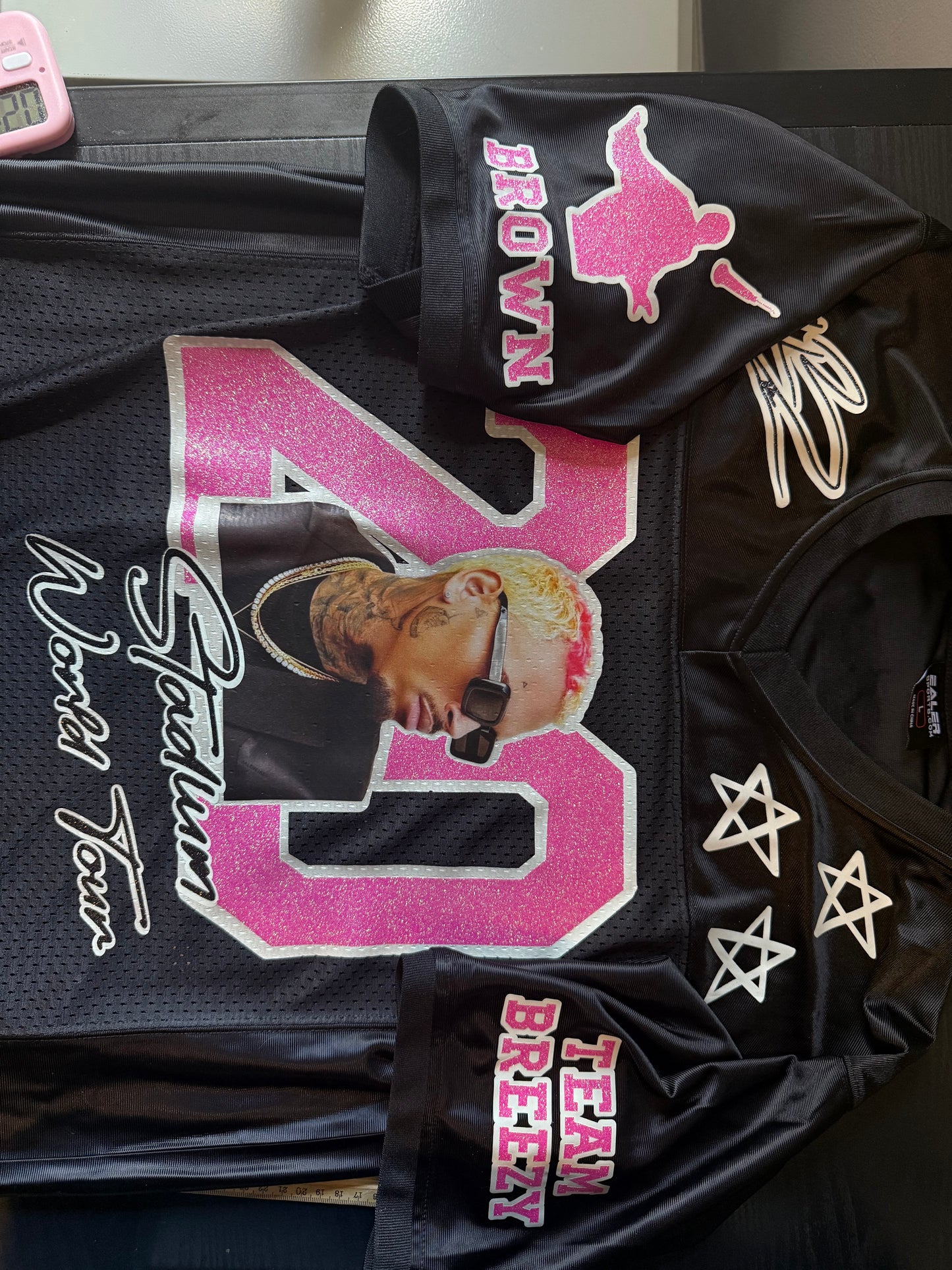 Breezy Bowl Jersey Glow in the dark 14-16 TAT