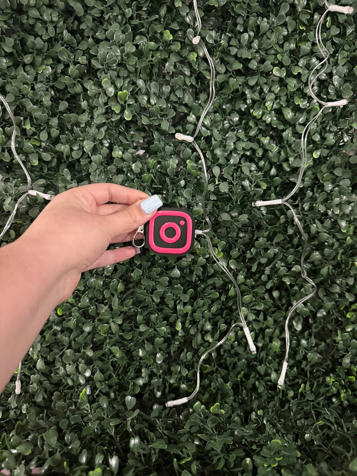 NFC Instagram Keychain