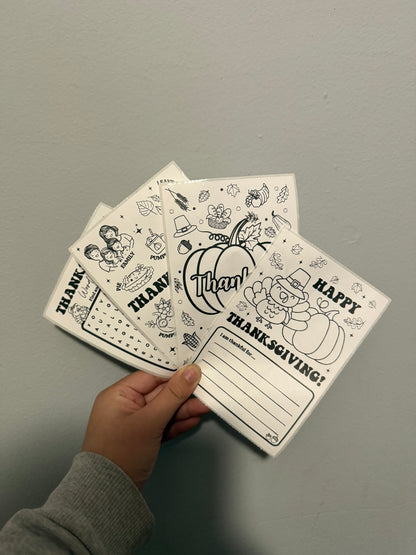 Custom Coloring Sticker Sheets