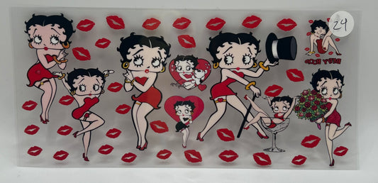 Uvdtf: “Betty Boop” Double Sided