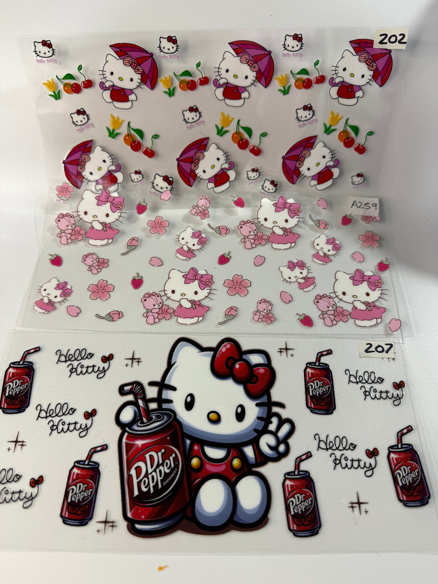 Diseño de copa: “Diseño de Hello Kitty”