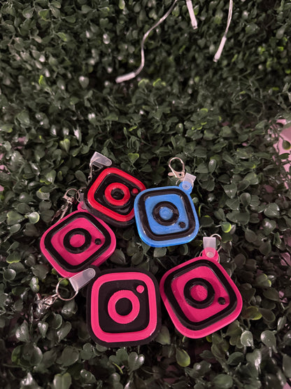 NFC Instagram Keychain