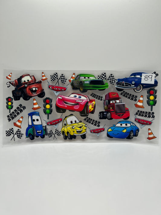 Uvdtf: “Cars” Double Sided #89