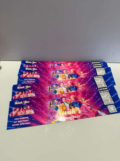 Party Favors (Chip Bags, Juices, Water Bottles Etc.)