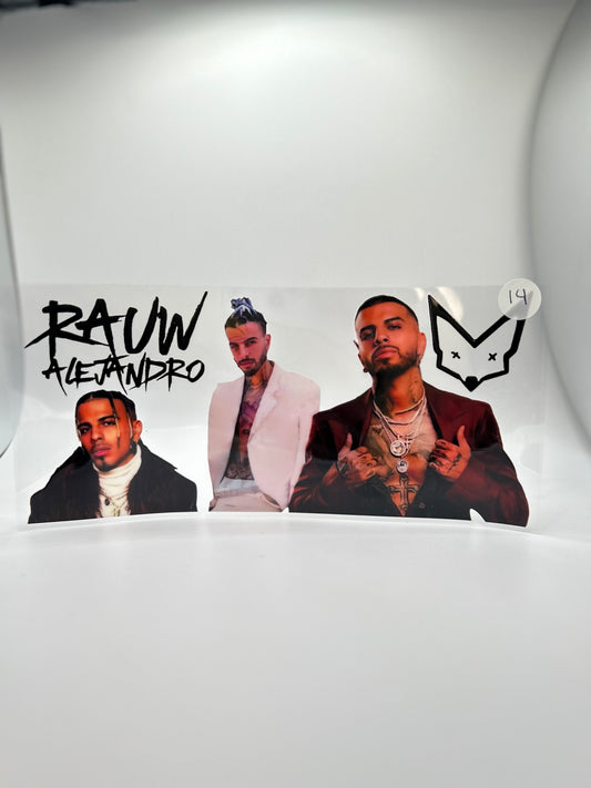 Uvdtf: “Rauw Alejandro” #14 Double Sided