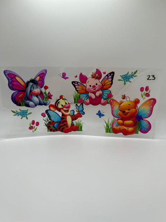 Cup Designs: “Pooh & Eeyore” Double Sided