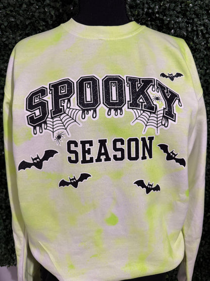 Tie Dye Spooky Sweater