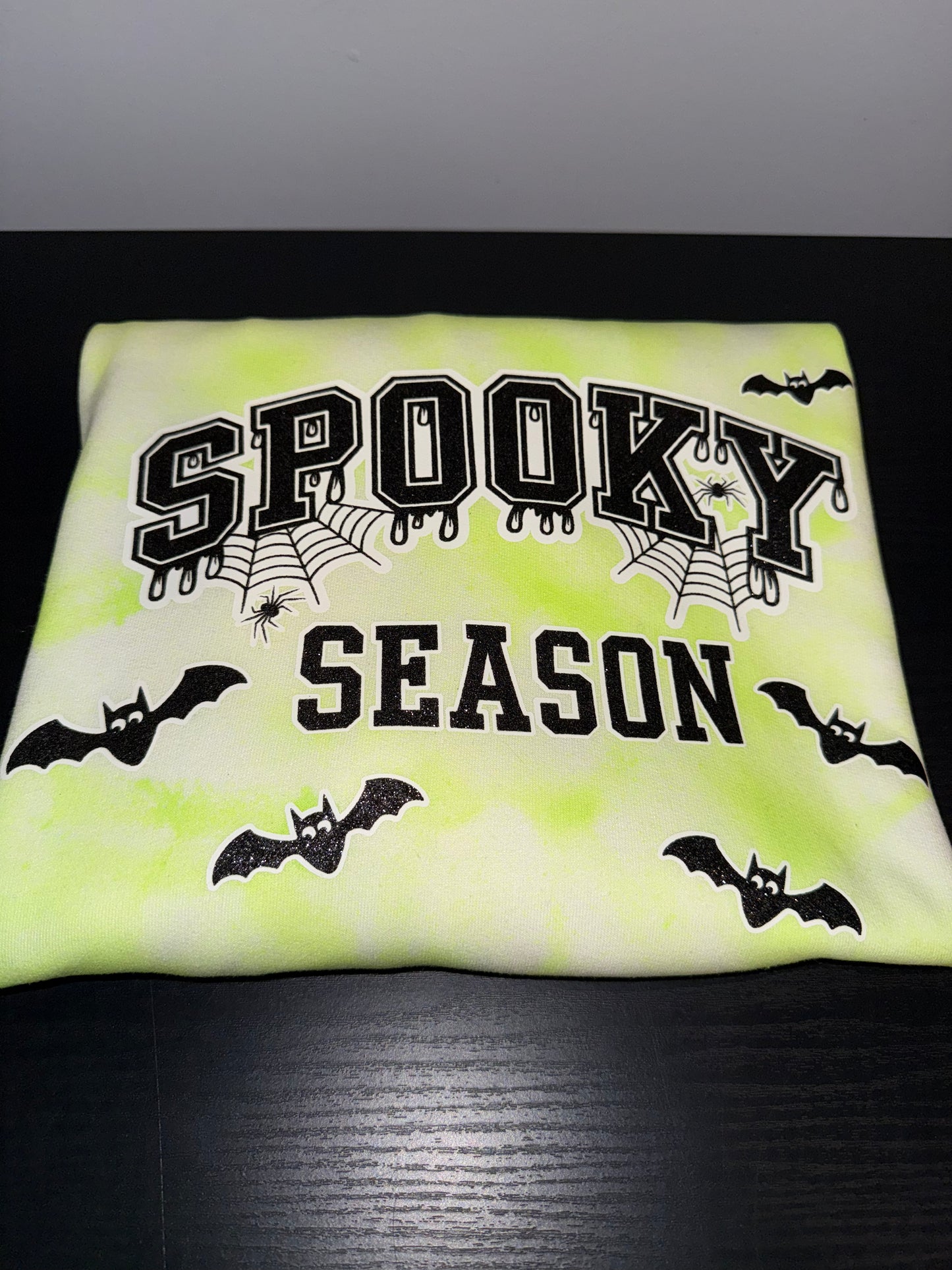 Tie Dye Spooky Sweater