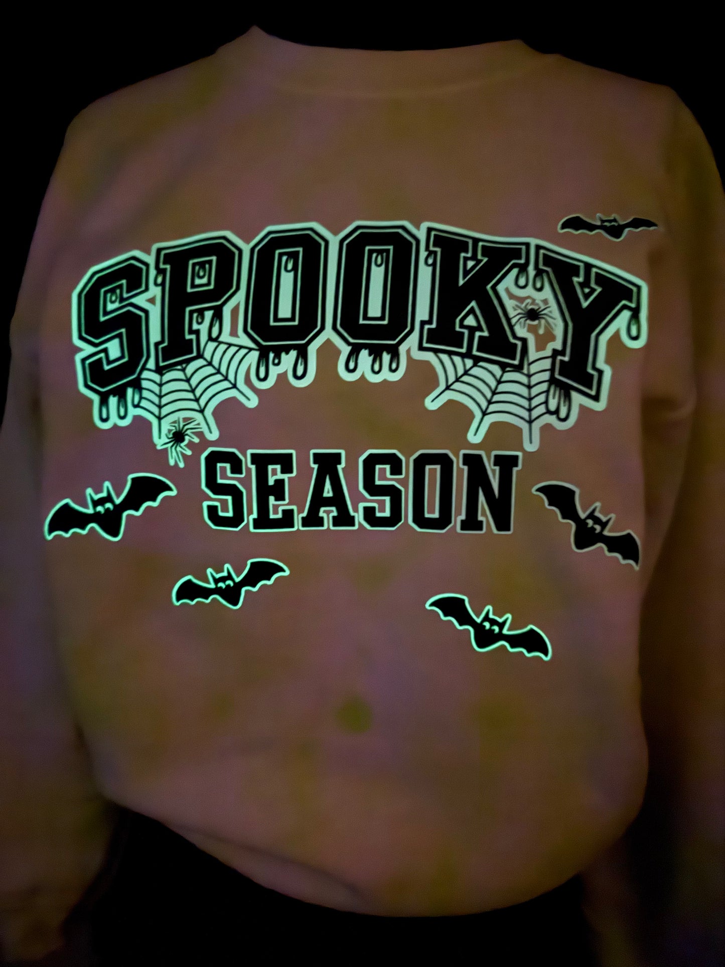 Tie Dye Spooky Sweater