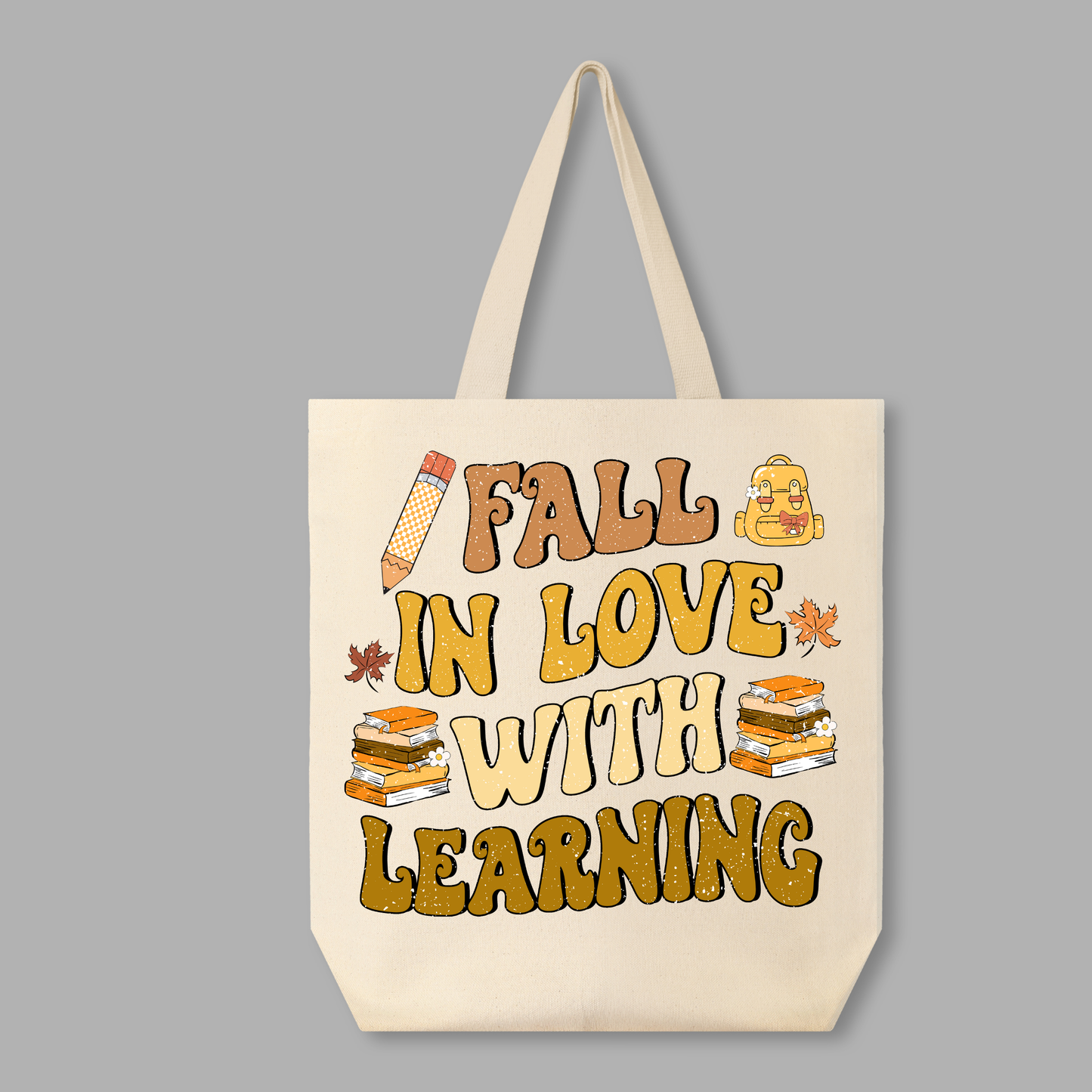 Teacher Fall Tote Bag