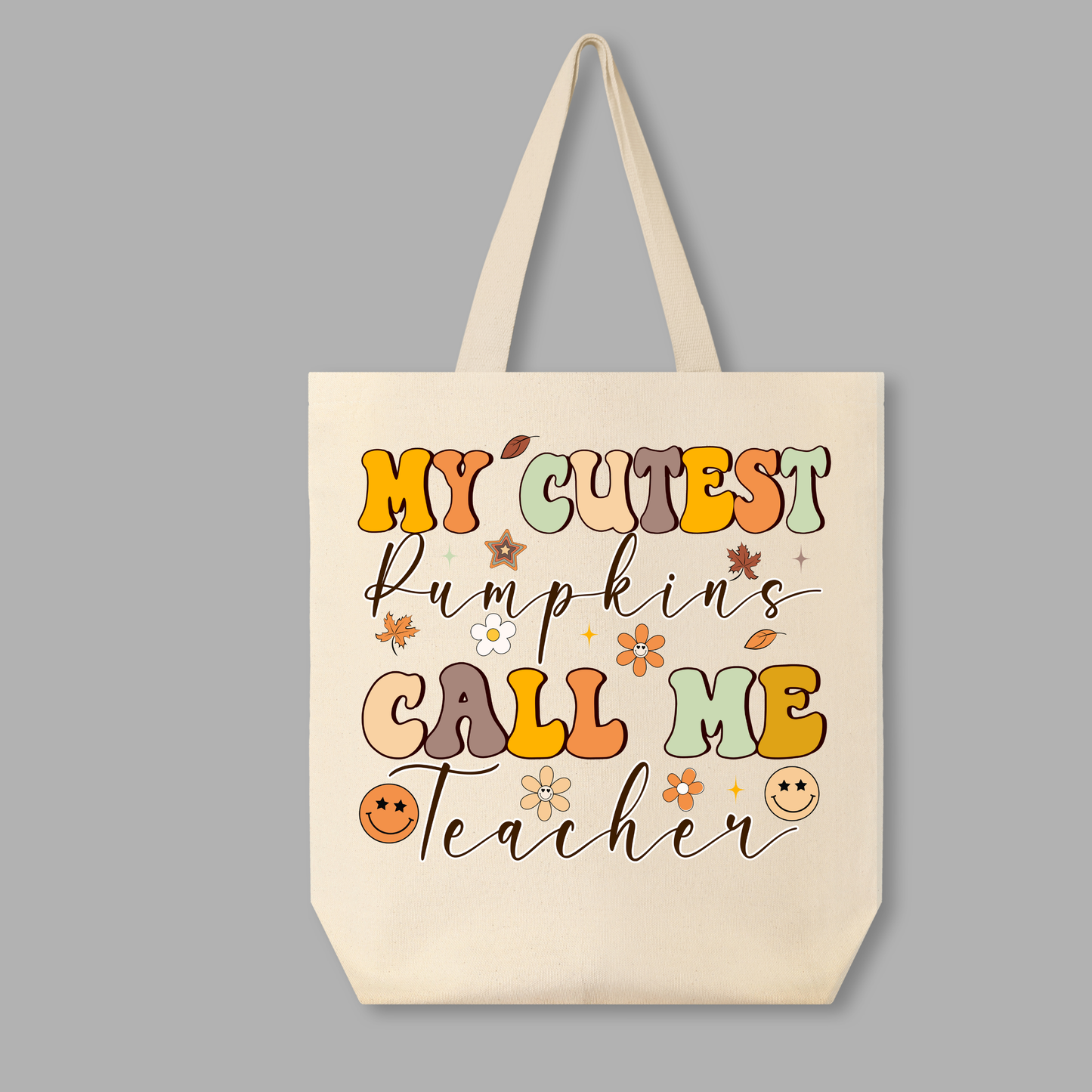 Teacher Fall Tote Bag