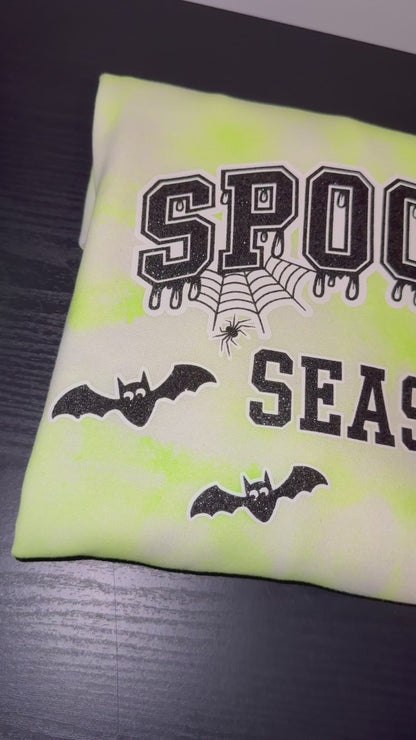 Tie Dye Spooky Sweater